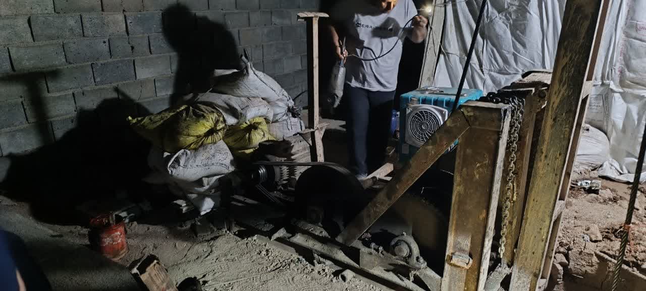 کشف و ضبط دستگاه حفاری غیرمجاز در روستای درکه ماهیدشت با اقدام شبانه تیم حفاظت منابع آب کرمانشاه