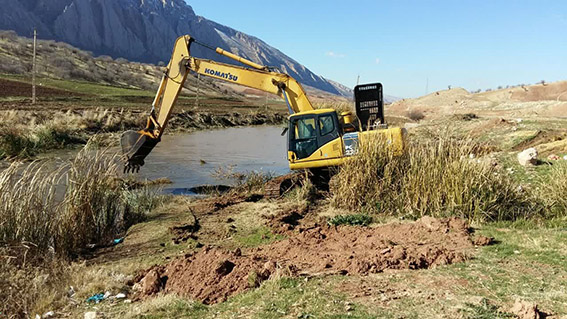 رودخانه مرگ لایروبی شد